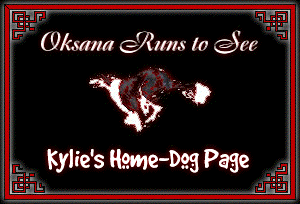 Oksana Runs to see.. Kylie's Page